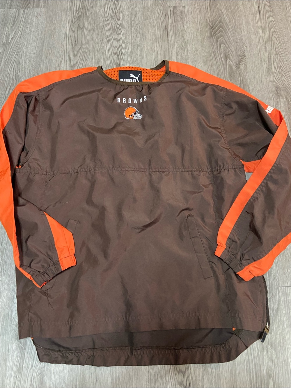 VTG Browns x Puma NFL Windbreaker